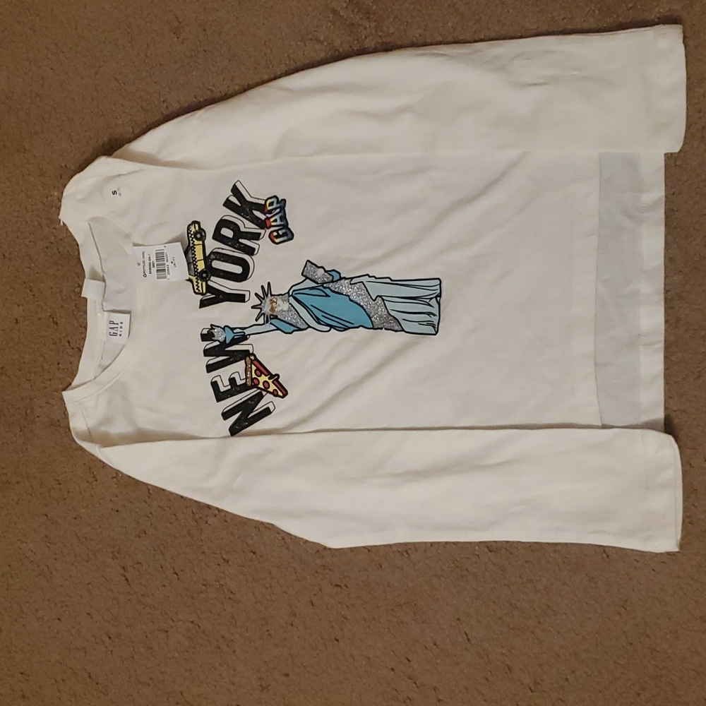 Gap Kids Statue of Liberty Long Sleeve Tshirt NWT